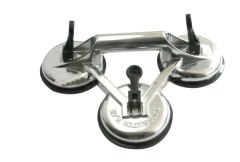 Eltu 60313 Cam Vantuzu Üçlü  Alüminyum 115mm