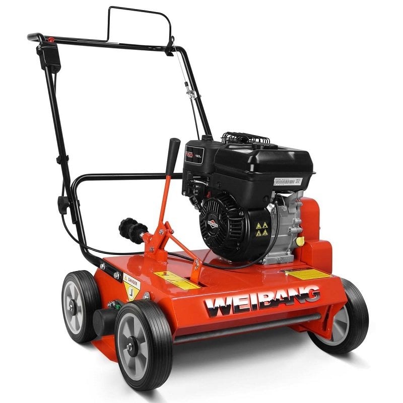Weibang WB486CRB Çim Havalandırma Makinası Benzinli 5.5Hp 47cm