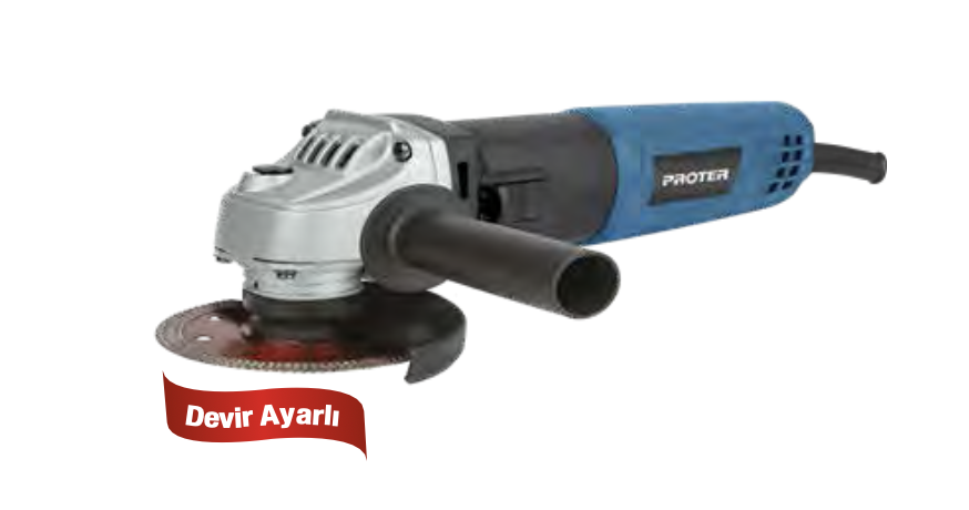 Proter PA915E Elektronik Hız Avuç Taşlama 900W 115mm